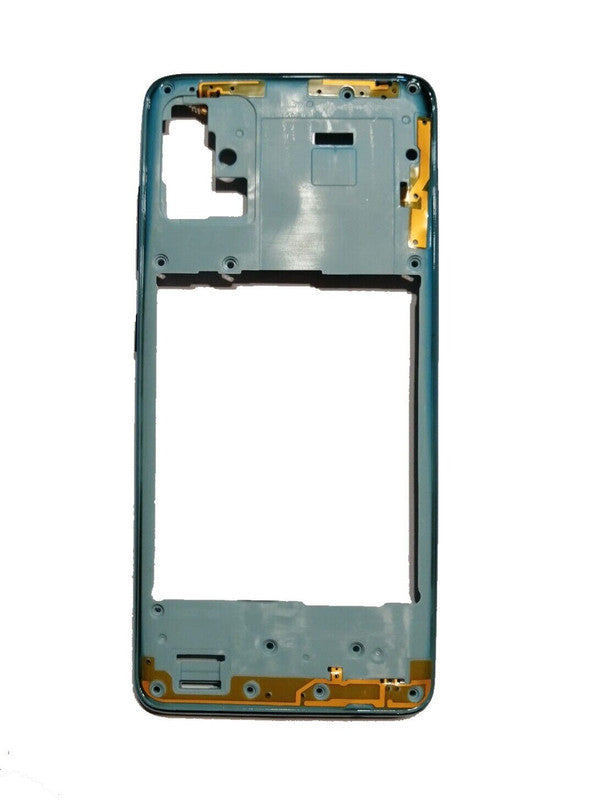 Middle Ring Outer Frame for Samsung Galaxy A51 Blue