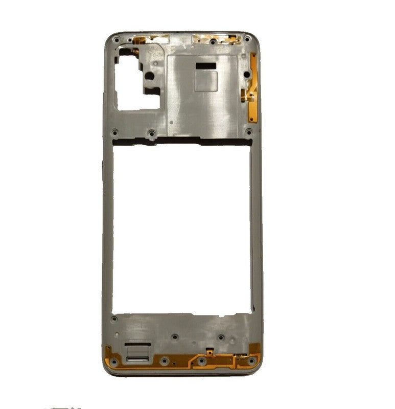 Middle Ring Outer Frame for Samsung Galaxy A51 White