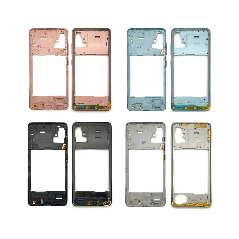 Middle Ring Outer Frame for Samsung Galaxy A71 Pink