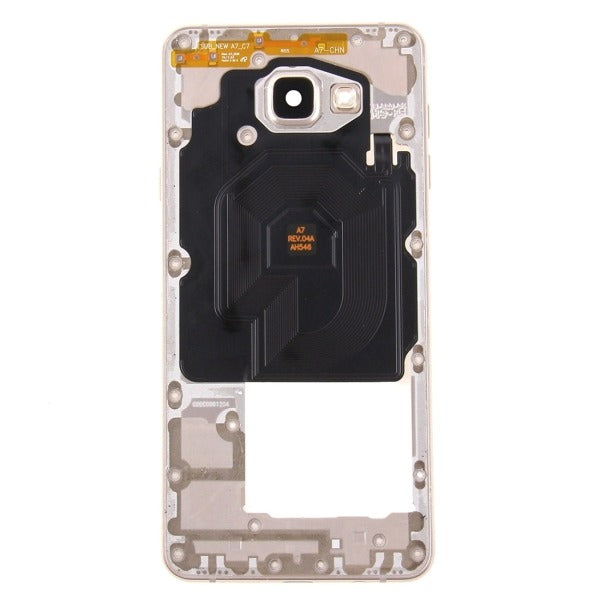 LCD Frame Middle Chassis for Samsung Galaxy A7 2016 Gold