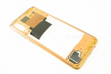 Middle Ring Outer Frame for Samsung Galaxy A70 Orange