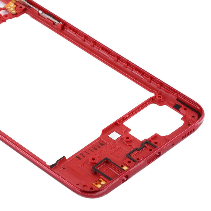 Middle Ring Outer Frame for Samsung Galaxy A70S Red