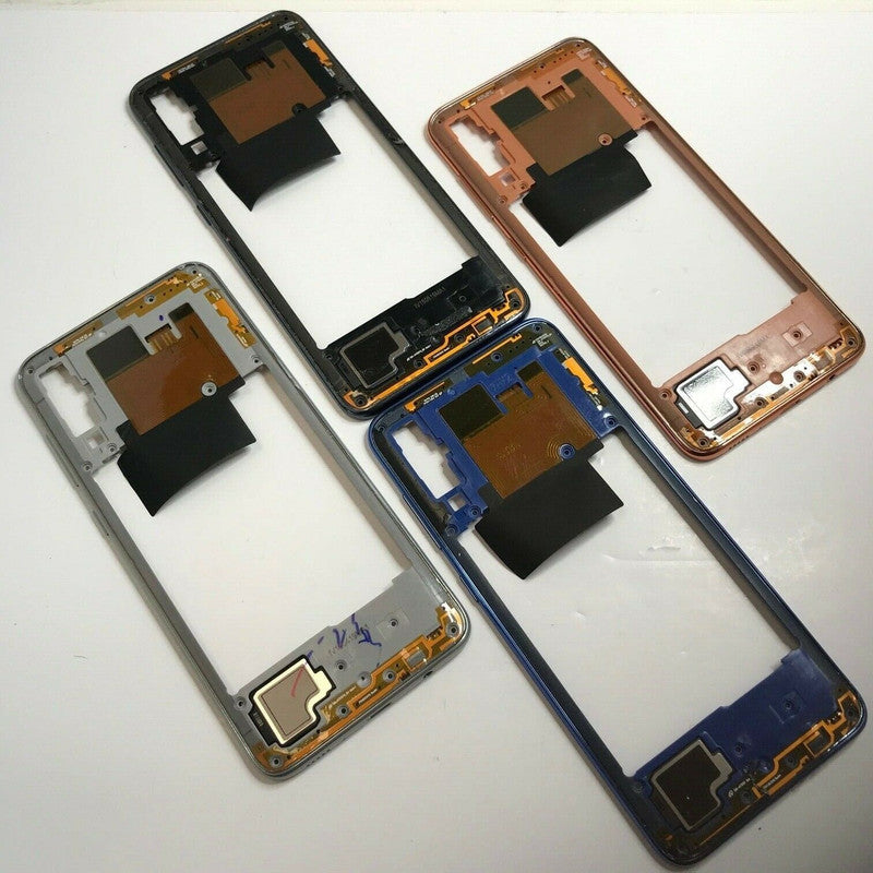 Middle Ring Outer Frame for Samsung Galaxy A70 White