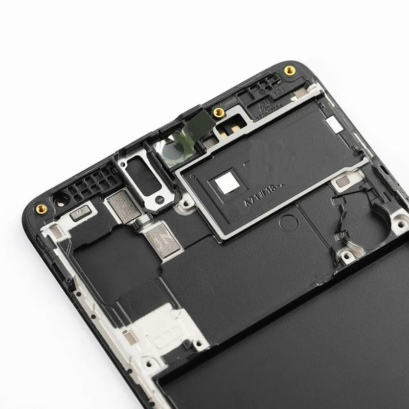 LCD Frame Middle Chassis for Samsung Galaxy A71 Black Zeespares