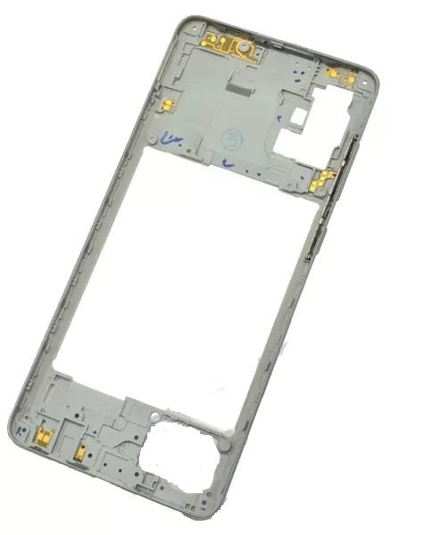 Middle Ring Outer Frame for Samsung Galaxy A71 White Zeespares