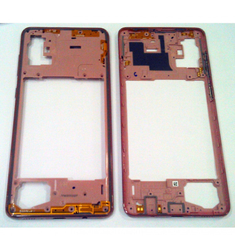 Middle Ring Outer Frame for Samsung Galaxy A71 Pink