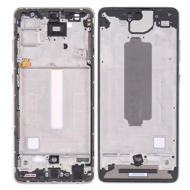 LCD Frame Middle Chassis for Samsung Galaxy A73 (5G) Grey Zeespares