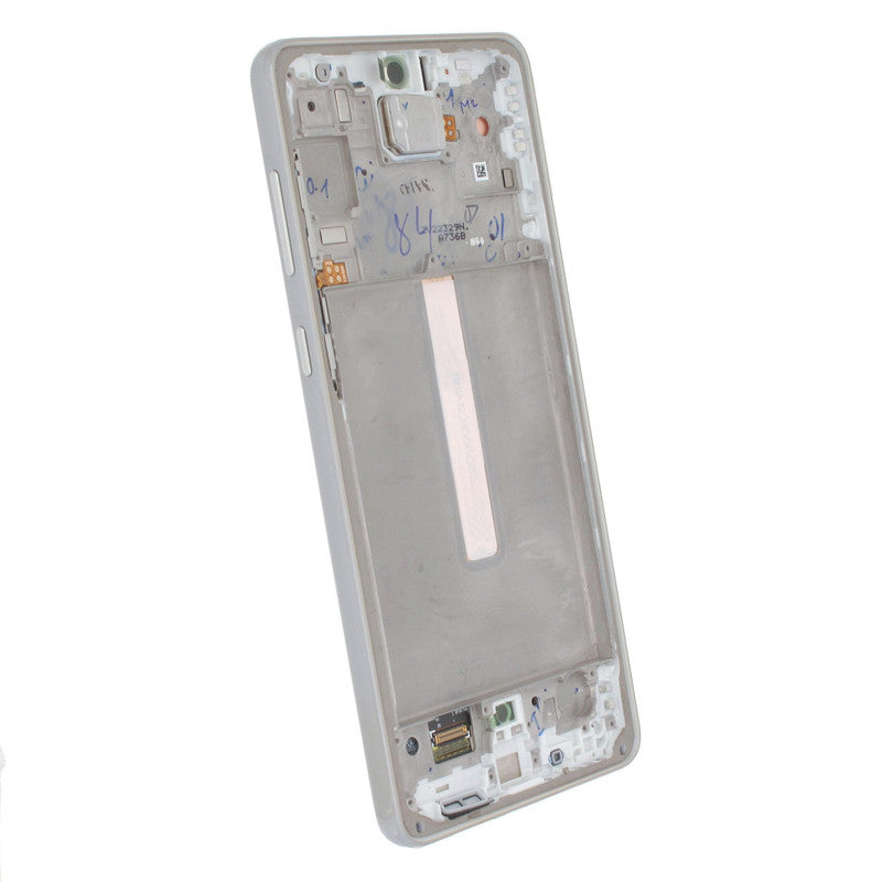 LCD Frame Middle Chassis for Samsung Galaxy A73 (5G) White