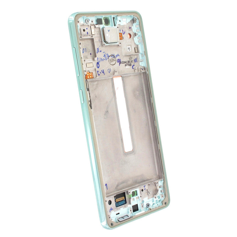 LCD Frame Middle Chassis for Samsung Galaxy A73 (5G) LightGreen Zeespares