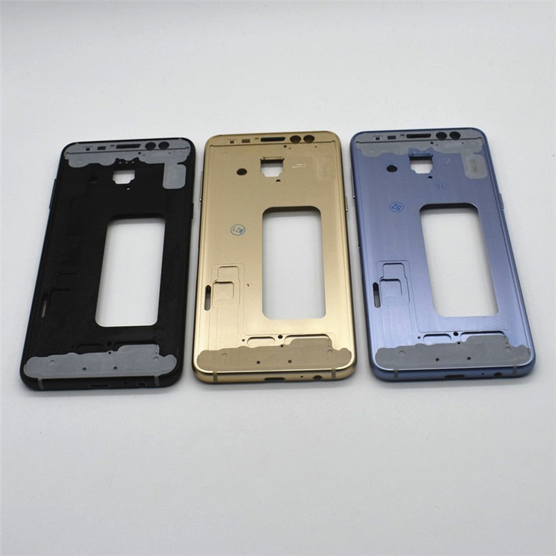 LCD Frame Middle Chassis for Samsung Galaxy A8 Plus Blue
