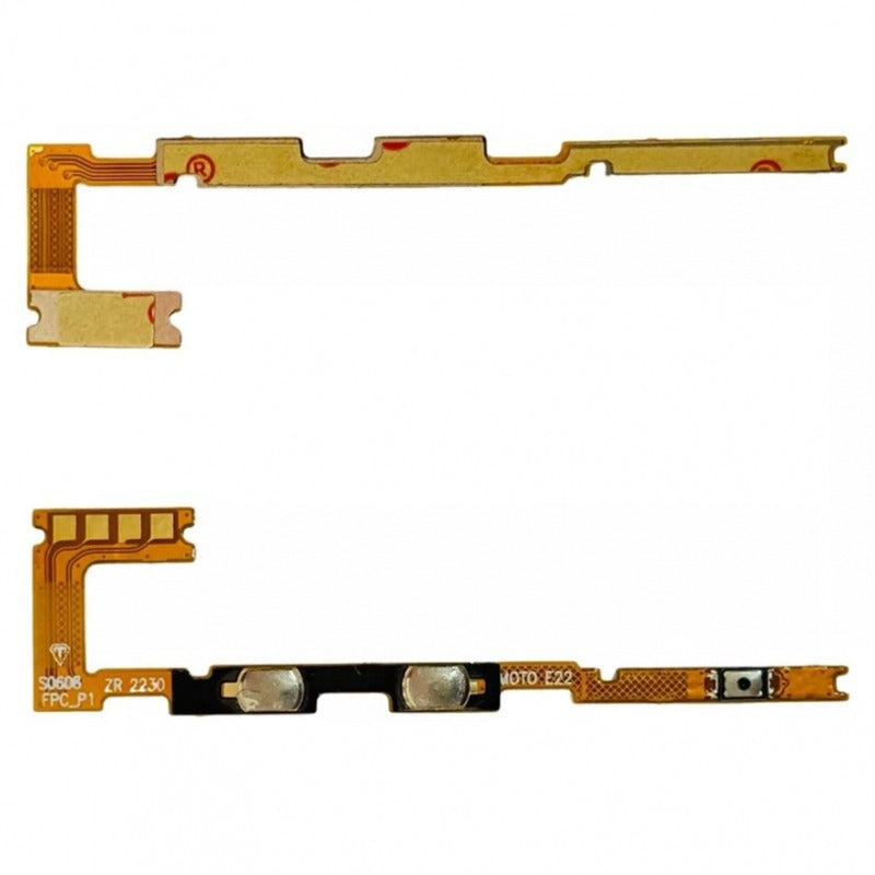 Moto E22 Internal Power Volume Button Flex by Zeespares.in