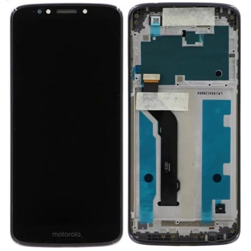 Motorola Moto E5 Plus (XT1924) Lcd Display Folder Combo with frame