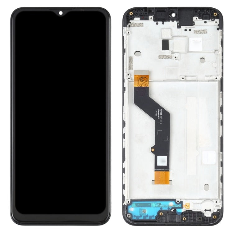 Motorola Moto E7 PLUS (XT2081-1) Lcd Display Folder Combo with frame