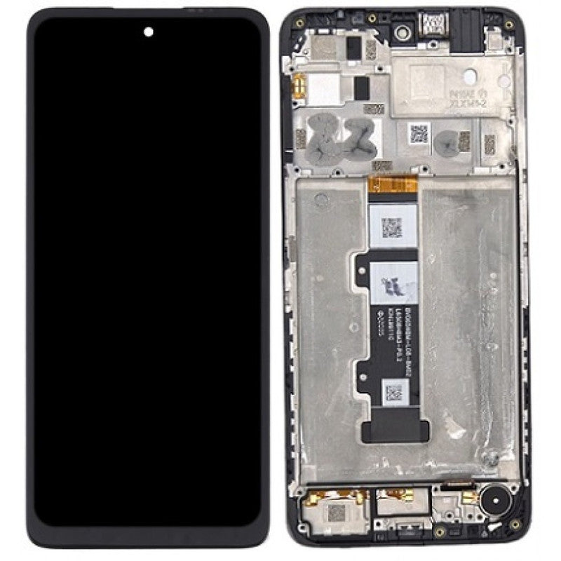 Motorola Moto G22 (XT2231-2) Lcd Display Folder Combo with frame