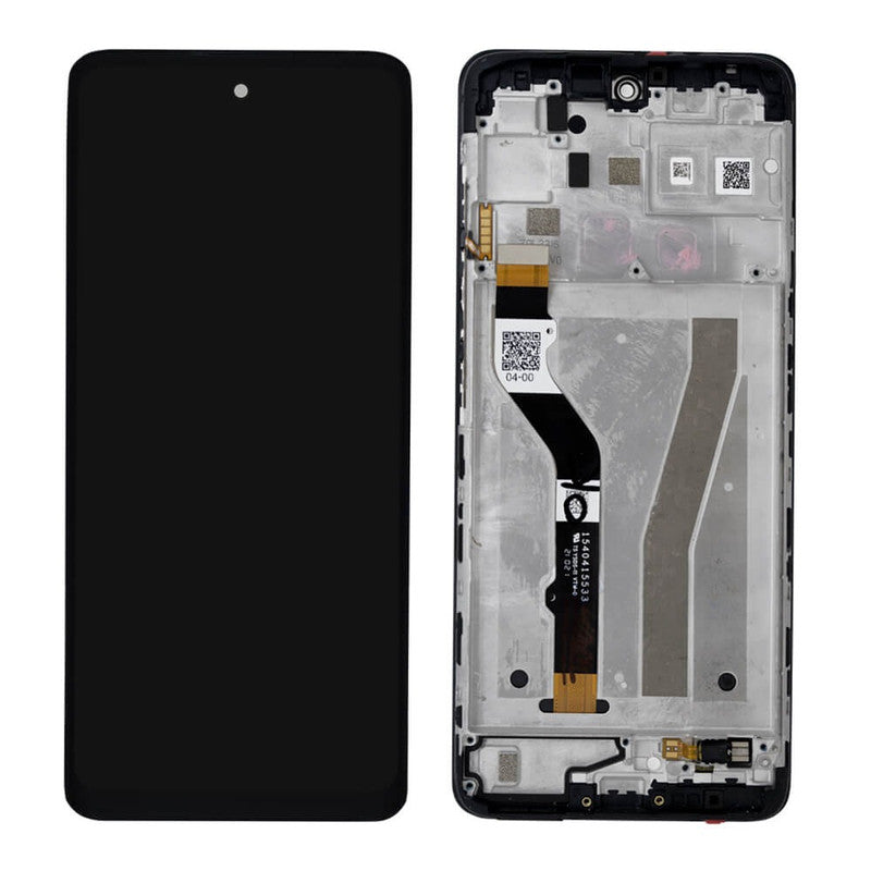 Motorola Moto G60 Lcd Display Folder Combo with frame