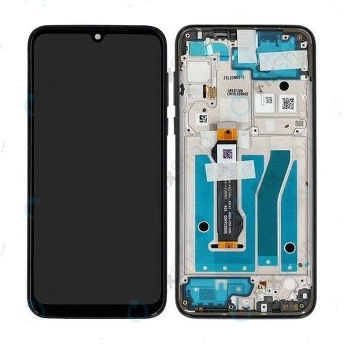 Motorola Moto G8+ (XT2019-2) Lcd Display Folder Combo with frame