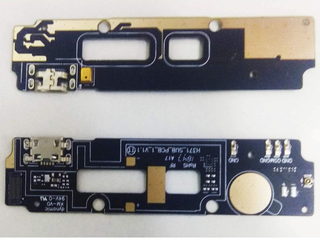 Infinix Hot 4 Pro Charging Port Connector Board Flex by Zeespares.in