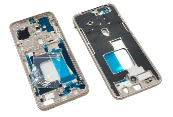 Lcd Display Middle Frame for LG V60 White - Zeespares – Zeespares.in