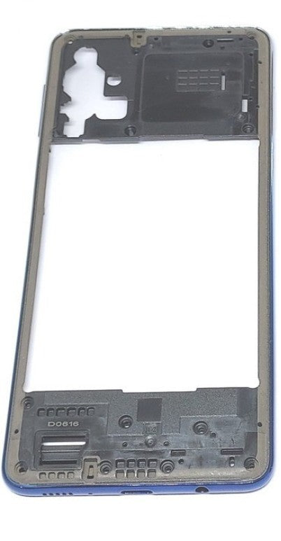 Middle Ring Outer Frame for Samsung Galaxy M31S Blue Zeespares