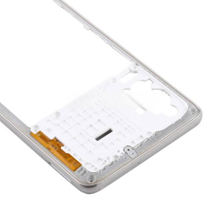 Middle Ring Outer Frame for Samsung Galaxy M51 White
