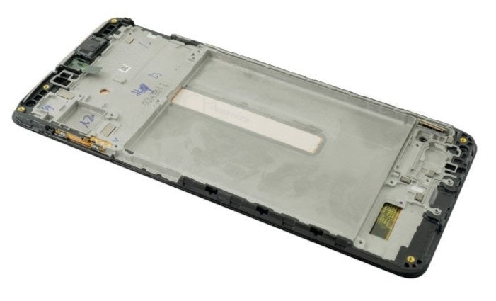 LCD Frame Middle Chassis for Samsung Galaxy M53 Black Zeespares