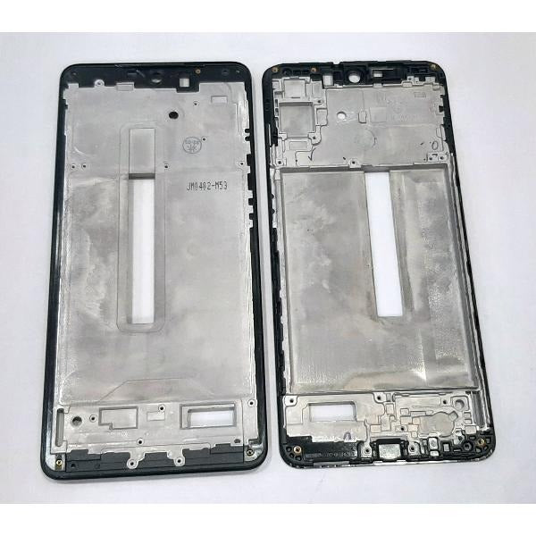 LCD Frame Middle Chassis for Samsung Galaxy M53 Black Zeespares