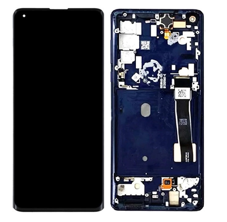 Motorola Moto EDGE Plus (XT2061) Lcd Display Folder Combo with frame