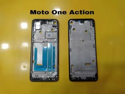 Motorola One Action LCD Frame Middle Chassis