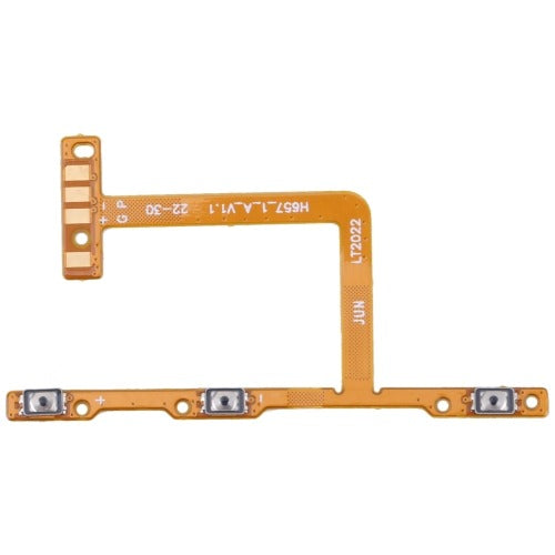 Infinix Hot 6 Pro X608 Internal Power Volume Button Flex by Zeespares.in