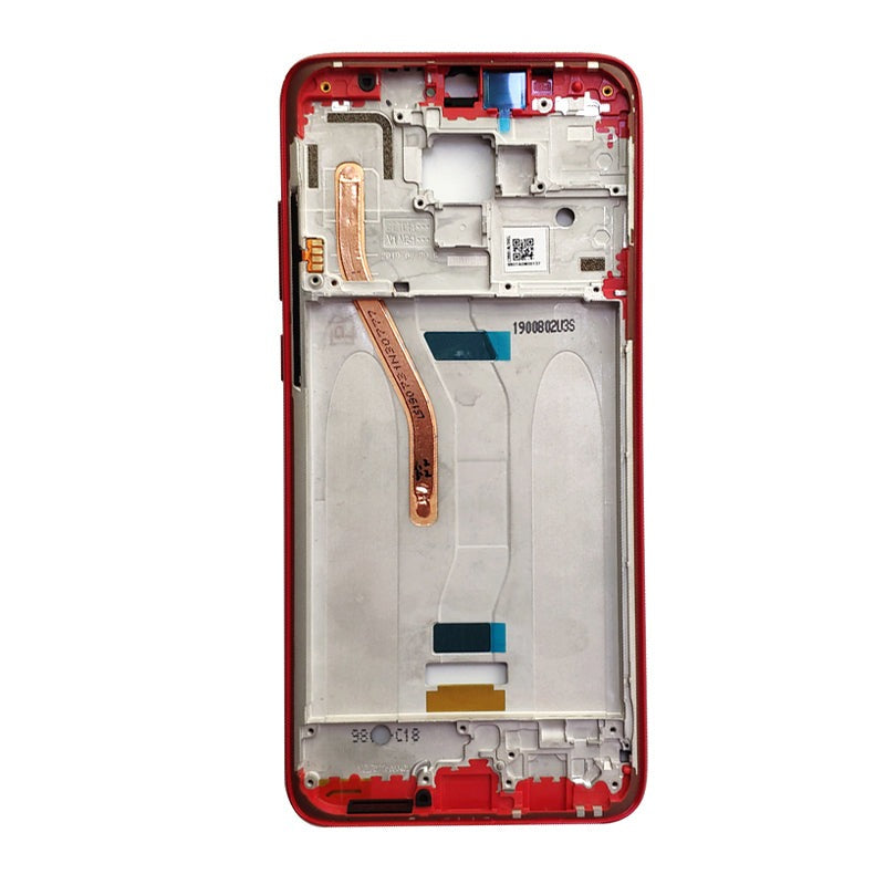 Lcd Display Middle Frame for Xiaomi Redmi Note 8 Pro Red