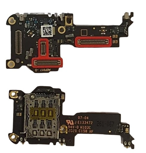 SPAREWARE® Sim Card Reader Flex Mic Board Flex Cable For Oneplus Nord 5G