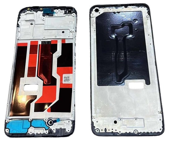 Lcd Display Middle Frame for Oppo A76 Black