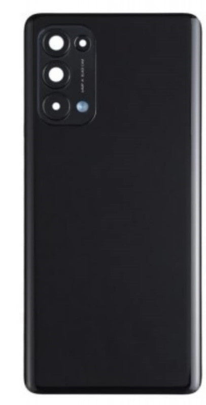 Mozomart Back Panel with Camera Lens for Oppp Reno 5 Pro Black Mozomart