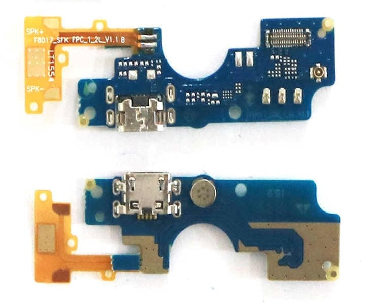 Tecno Pop 2F Charging Port Connector Board Flex by Zeespares.in
