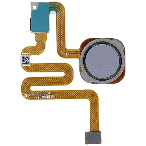 SPAREWARE® Fingerprint Sensor Flex Fingerprint Sacanner Sensor For Mi Redmi Y2 -Silver