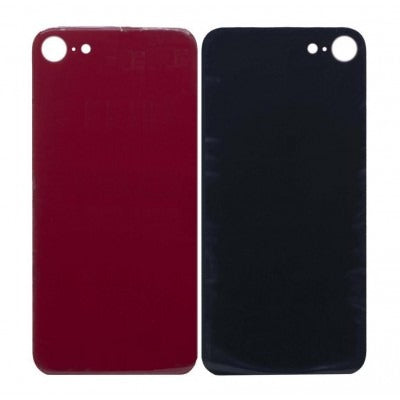 Back Panel Glass for Apple Iphone SE (2020) Red