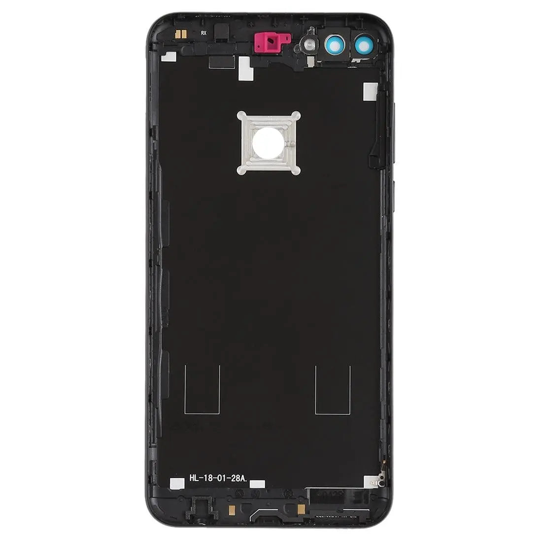 Mozomart Battery Door Back Panel Housing for Honor 7C : Black - Zeespares.in