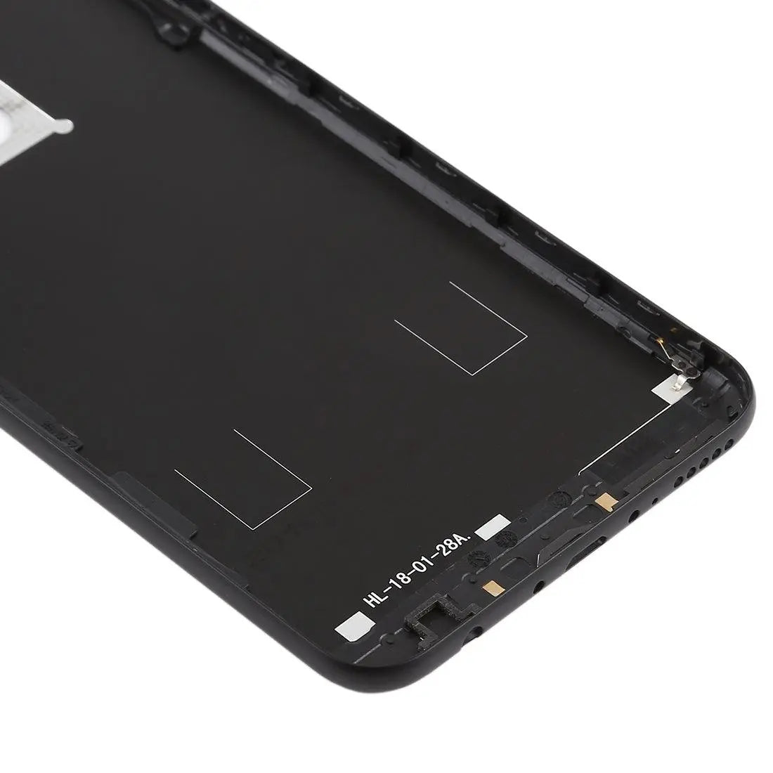 Mozomart Battery Door Back Panel Housing for Honor 7C : Black - Zeespares.in