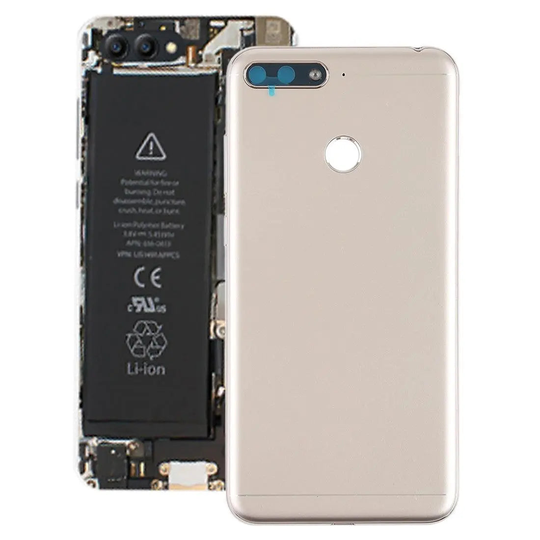 Honor 7A Back Panel Housing Body Back Glass Gold