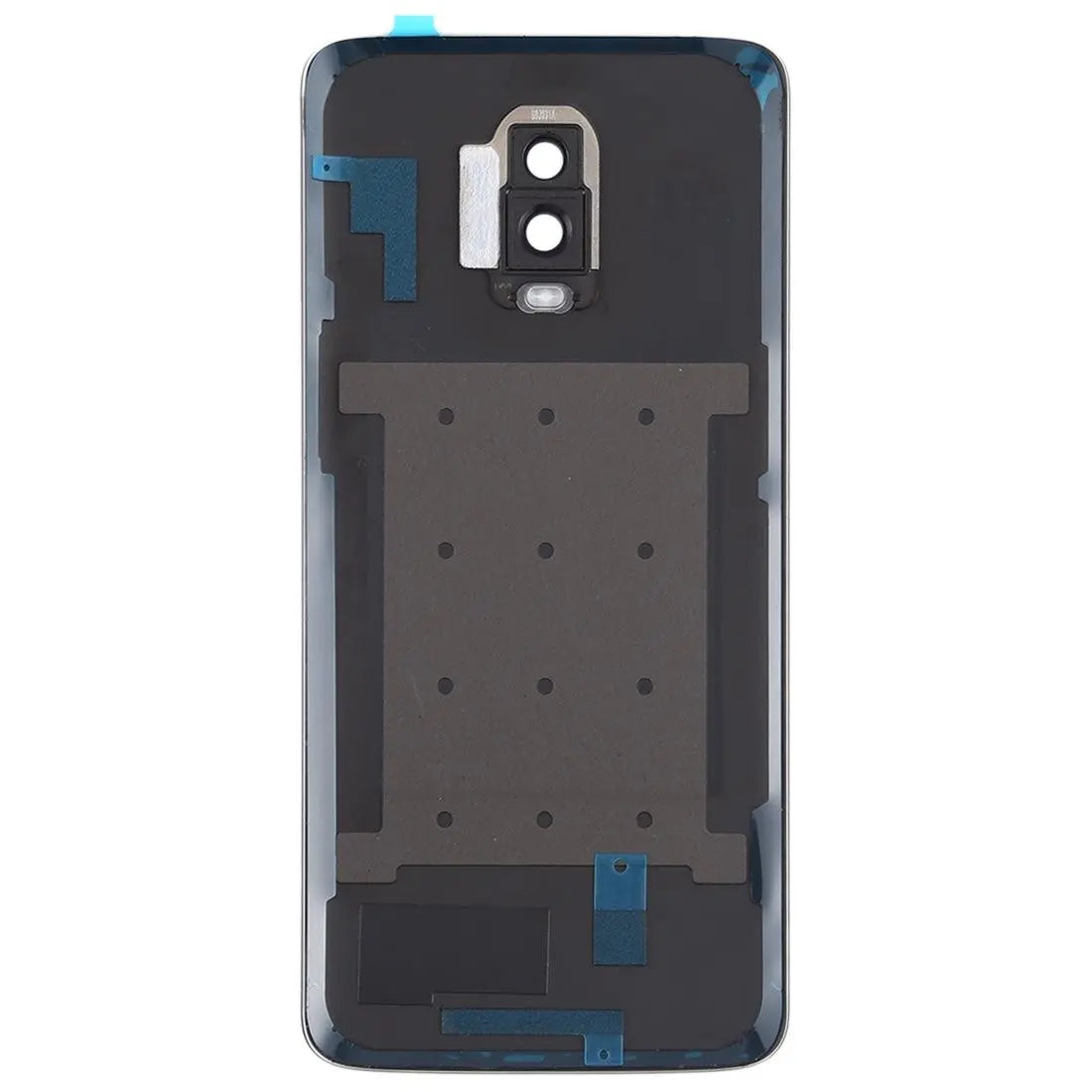 Mozomart Battery Door Back Panel Housing for Oneplus 6T {With Camera Lens} : Black - Zeespares.in