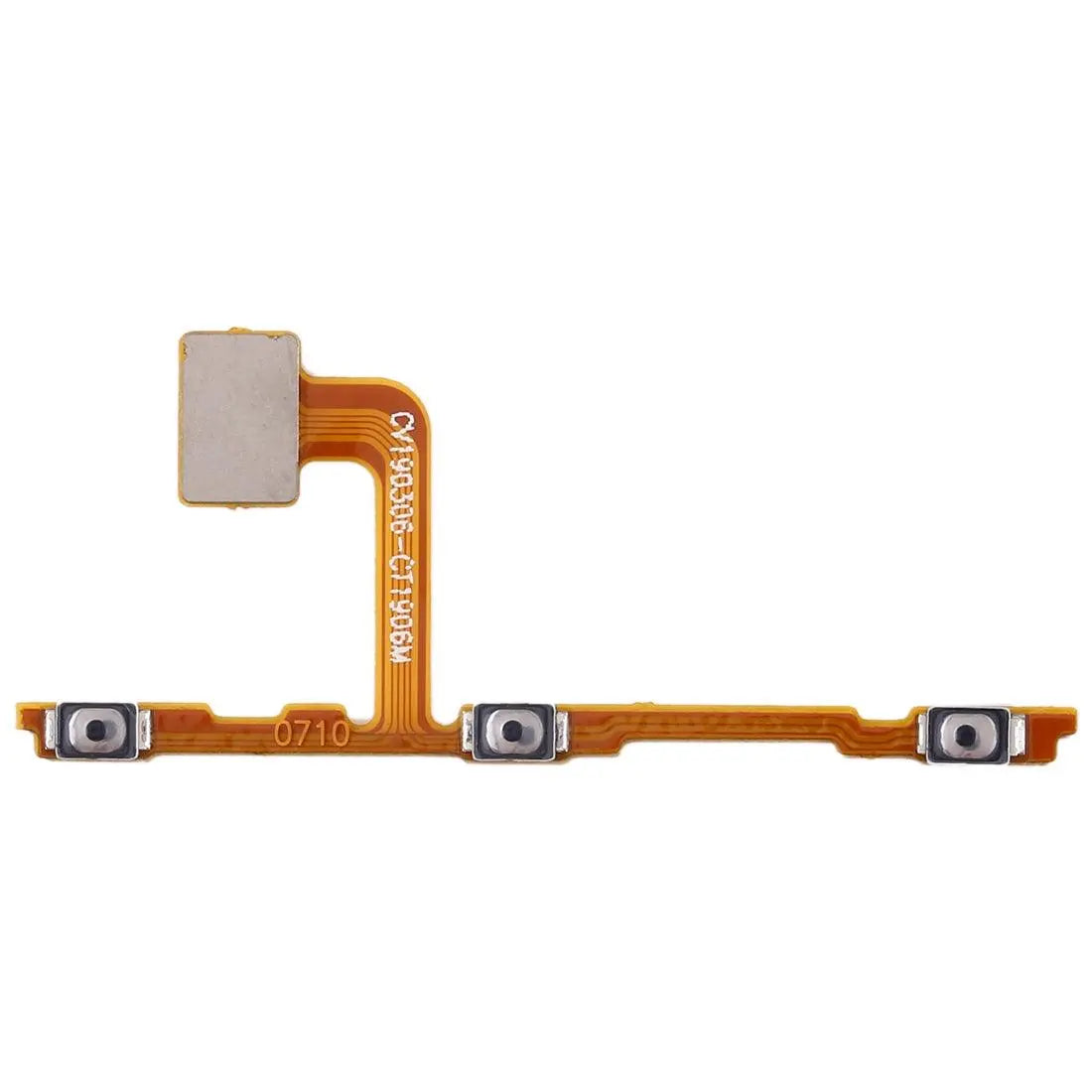 Zeespares External Side Button Out Keys for Vivo Z1X Purple