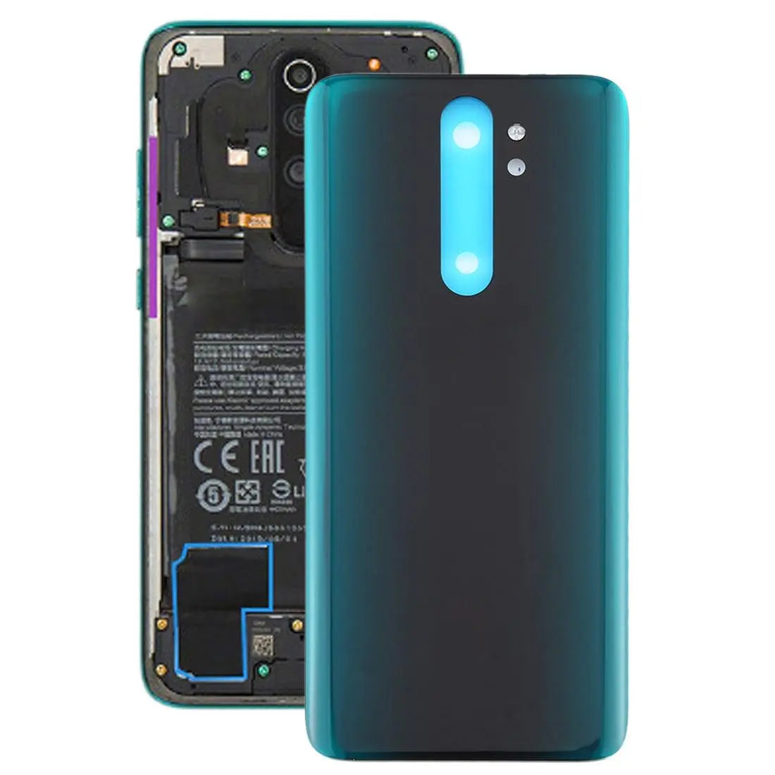 Xiaomi Mi Note 8 Pro Back Panel Housing Body Back Glass Green