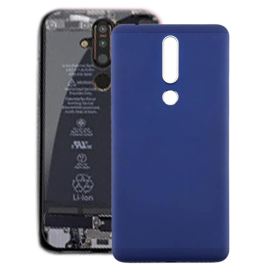 Nokia 3.1 Plus Back Panel Housing Body Back Glass Blue