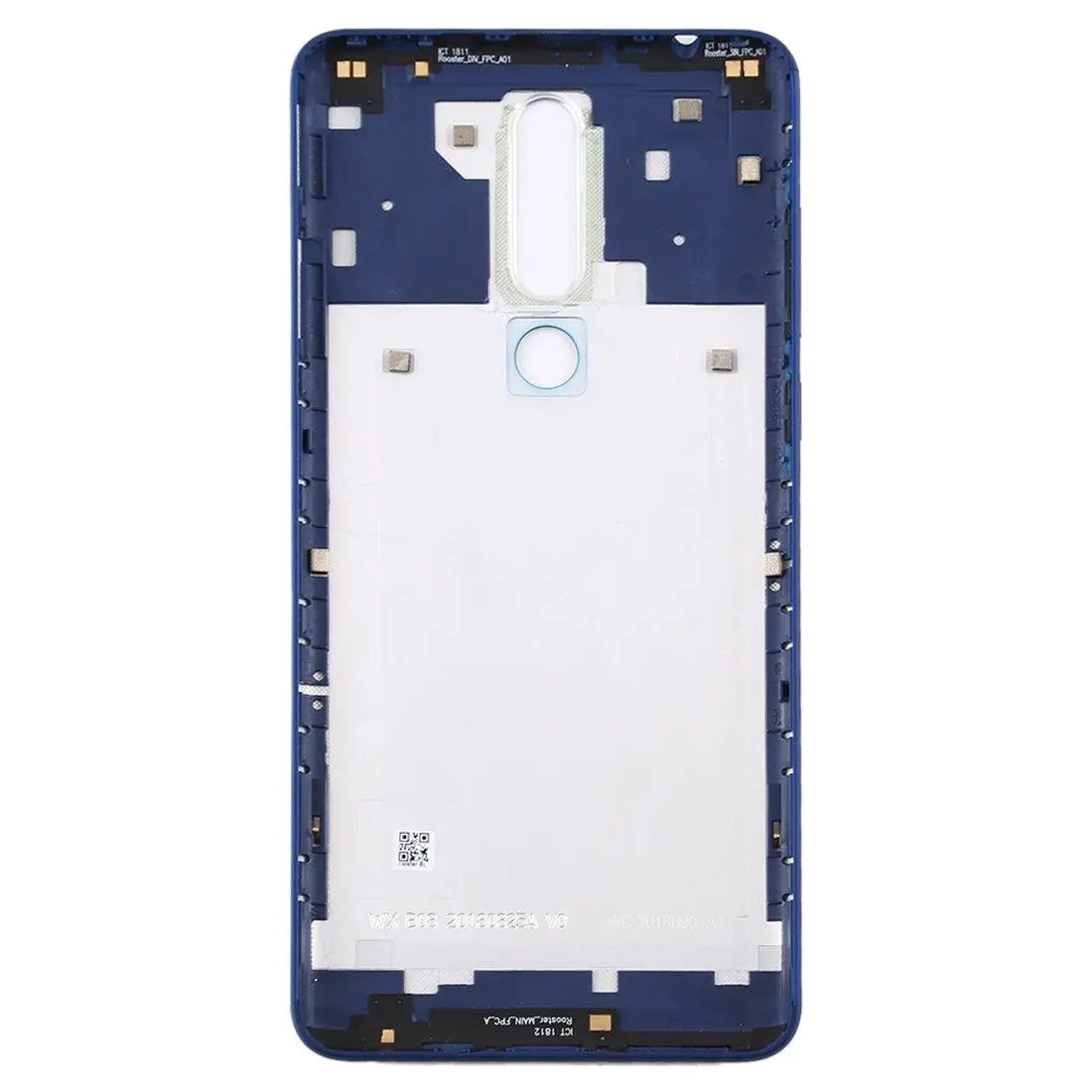 Mozomart Battery Door Back Panel Housing for Nokia 3.1 Plus : Blue - Zeespares.in