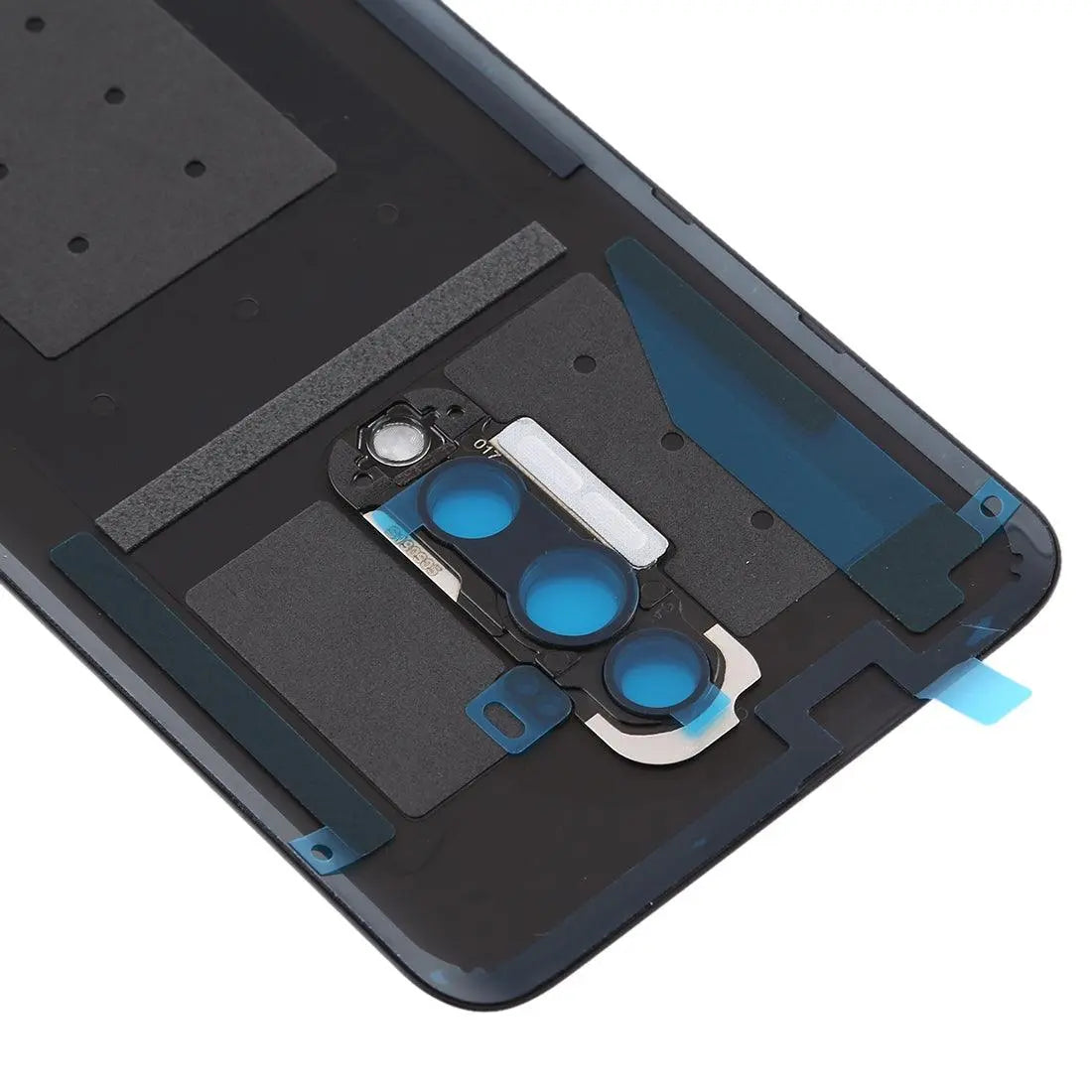 Mozomart Battery Door Back Panel Housing for Oneplus 7T Pro {With Camera Lens} : Blue - Zeespares.in