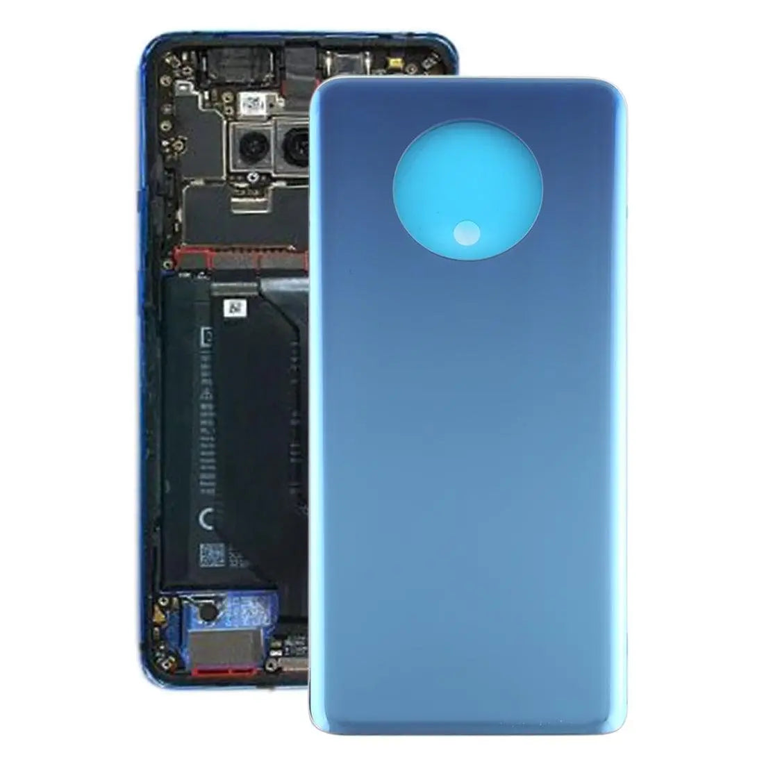 Oneplus 7T Back Panel Housing Body Back Glass Glacier Blue