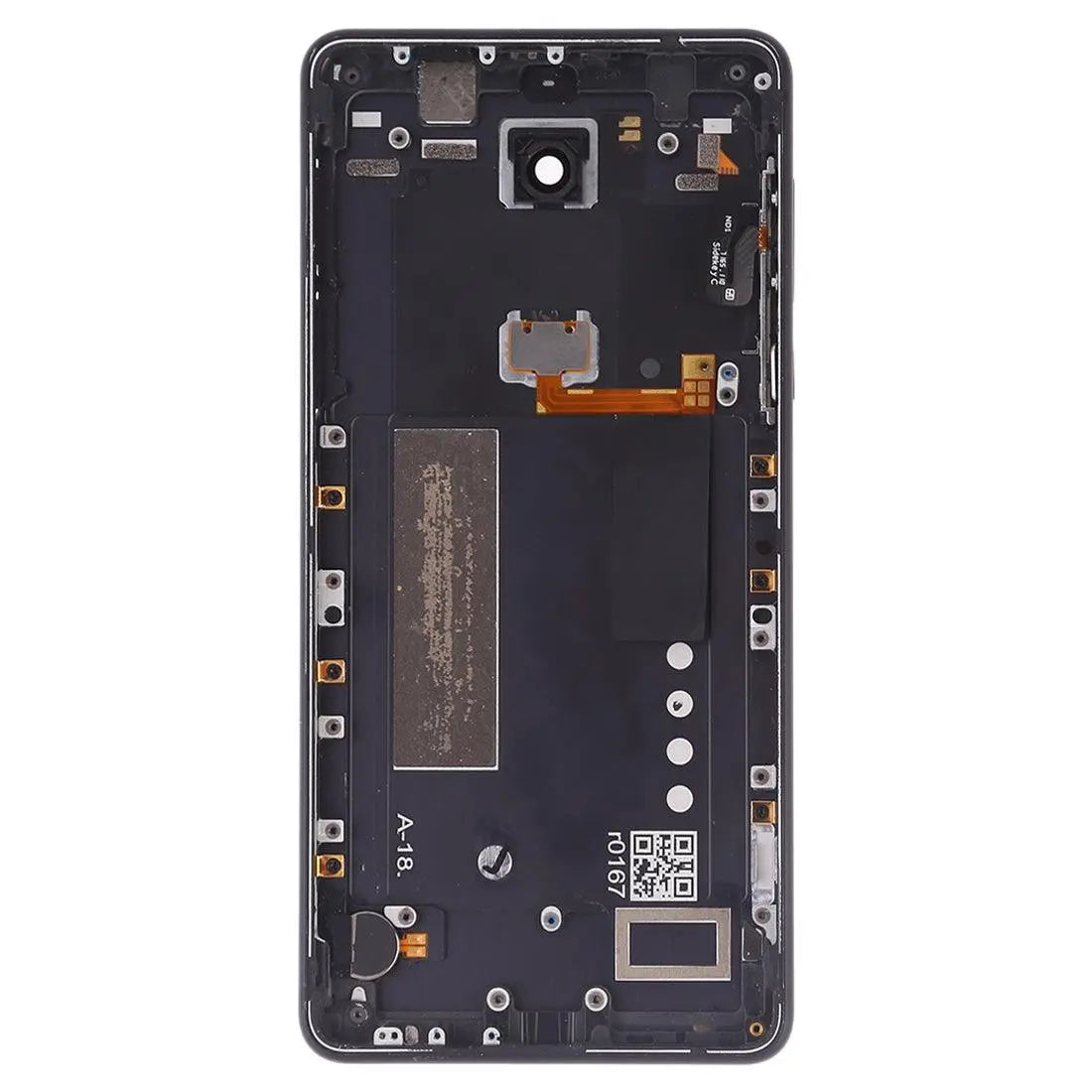 Mozomart Battery Door Back Panel Housing for Nokia 5 : Black - Zeespares.in