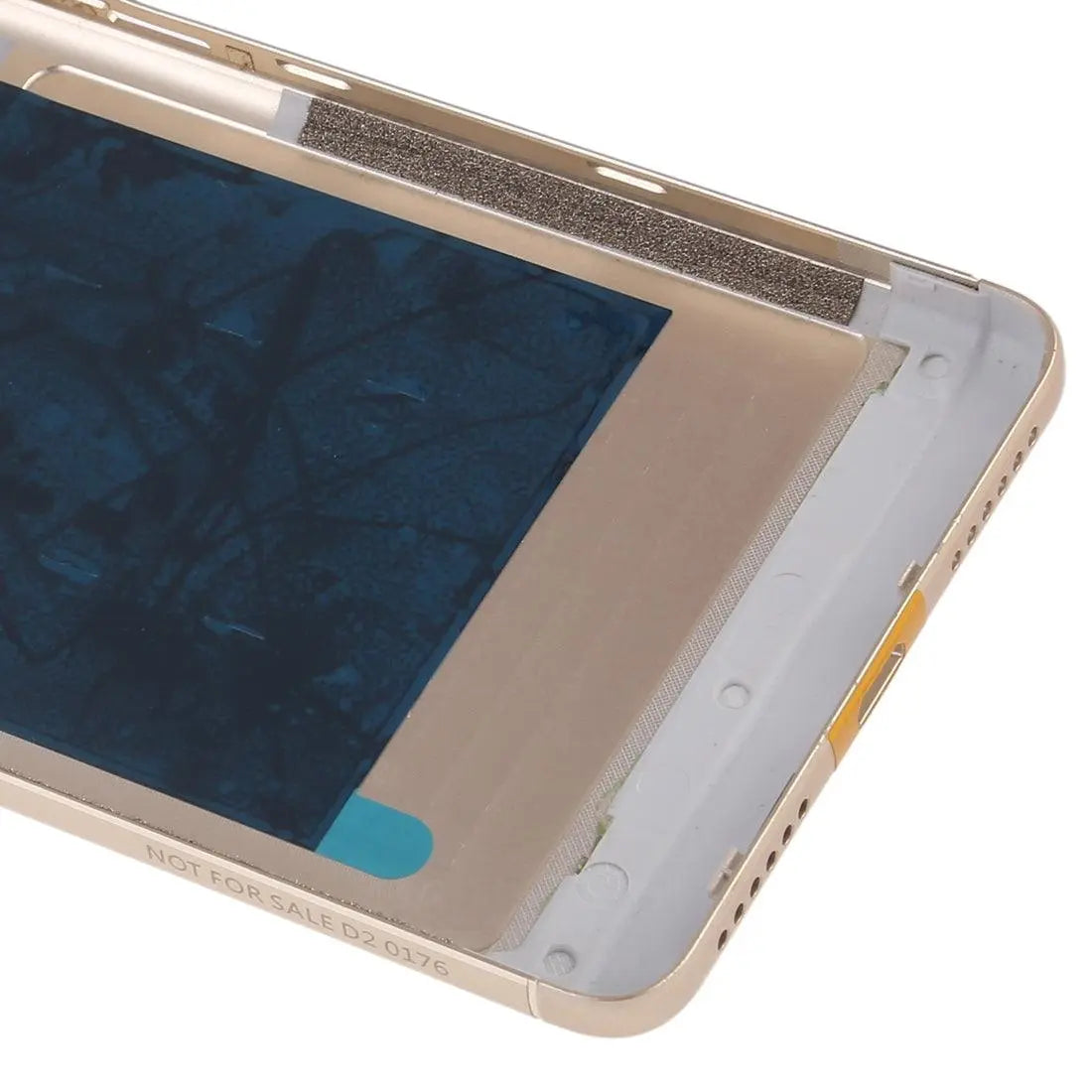 Mozomart Battery Door Back Panel Housing for Lenovo K8 Plus : Gold - Zeespares.in