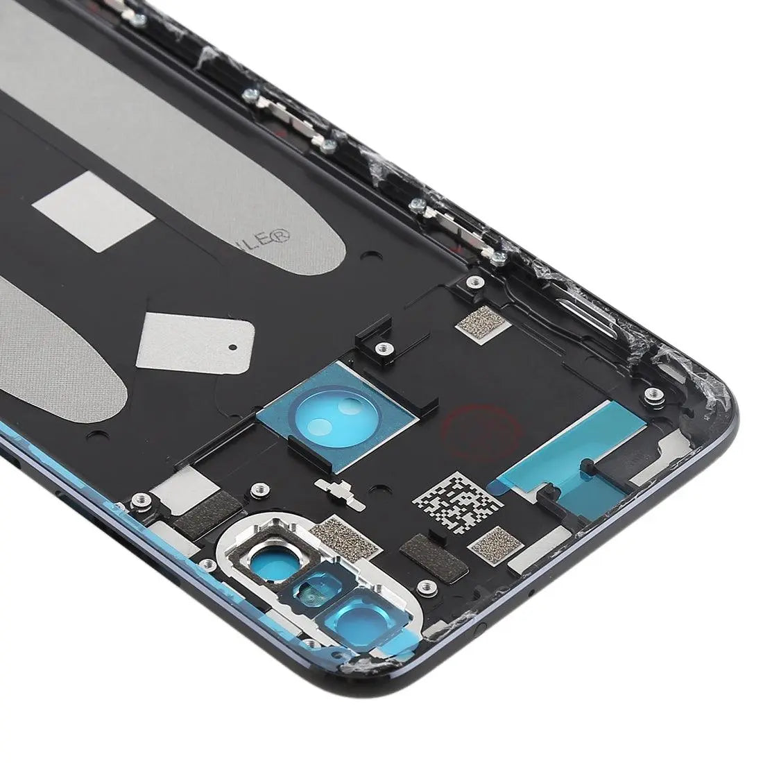 Mozomart Battery Door Back Panel Housing for Xiaomi Mi A2 : Black - Zeespares.in