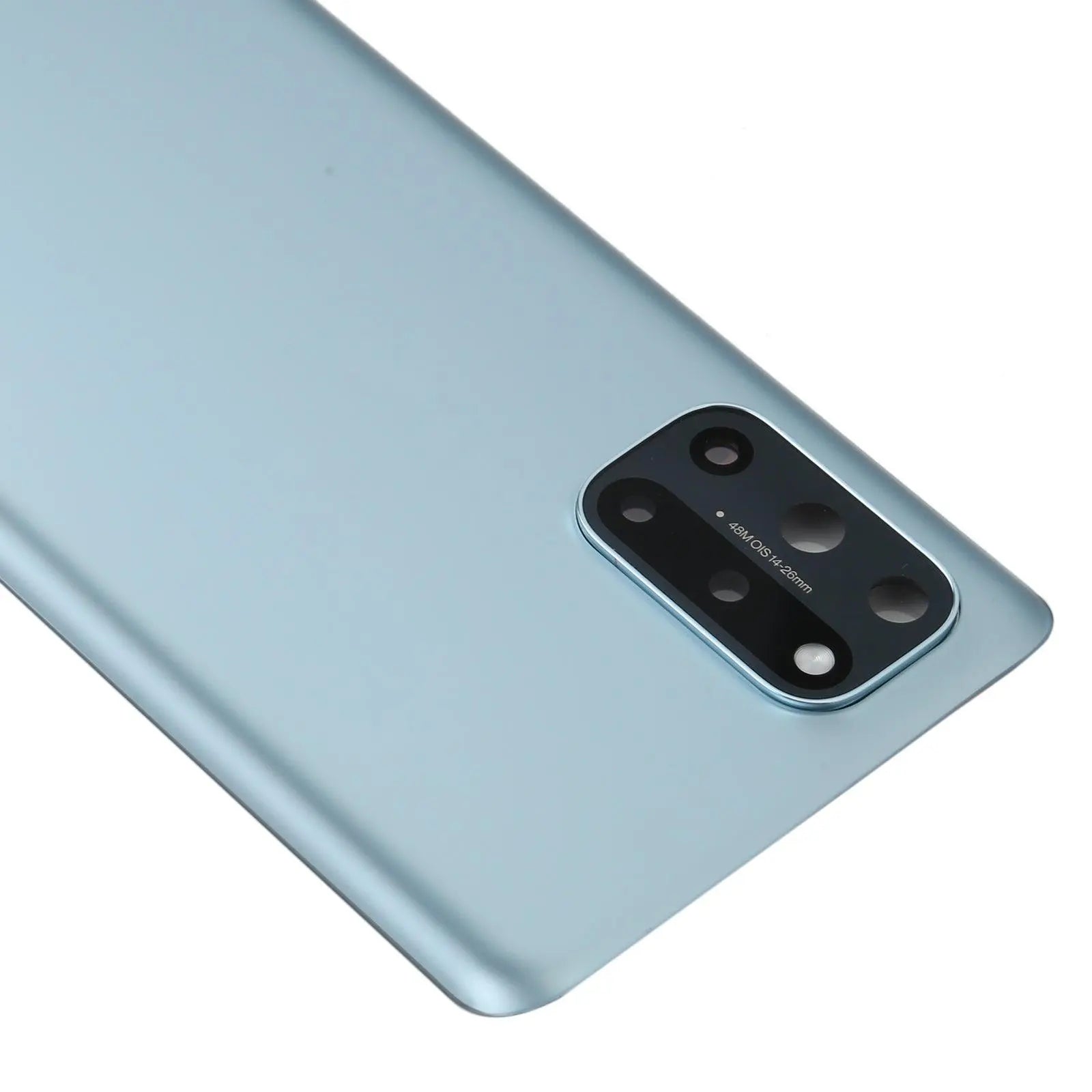 Mozomart Battery Door Back Panel Housing for Oneplus 8T {With Camera Lens} : Silver - Zeespares.in
